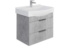 Тумба с раковиной Onika Девис 65 бетон чикаго (106546)