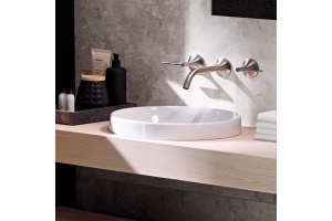 500.700.01.2 Geberit VariForm Раковина встраиваемая в столешницу круглой формы, D=40 см, без отв. под смеситель, с отв. перелива - 2