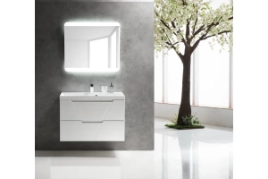 Комплект мебели BelBagno Vittoria 90 белый матовый