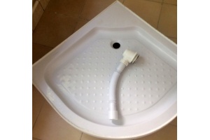 Поддон душевой полукруглый River Wemor 80/15 C (10000002920) - 3