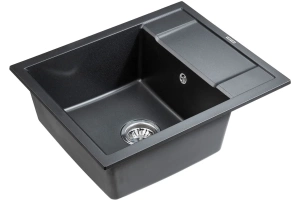 Мойка кухонная Paulmark Optimum 60 черный матовый - 2