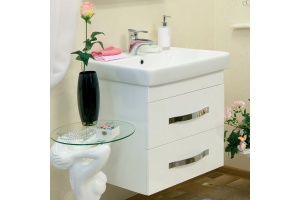 Тумба с раковиной Sanflor Одри 70 подвесная