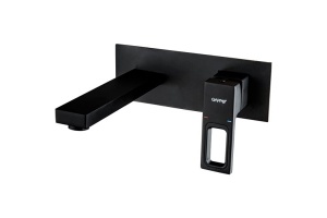 Смеситель для раковины встраиваемый Gappo черный