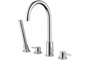 Смеситель на борт ванны Abber Wasser Kreis хром