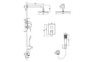 Душевой комплект Lemark Unit (LM4529C) - 2