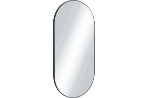 Зеркало Excellent Revia 100х50 черное матовое