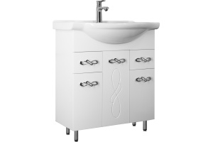 Тумба для комплекта Style Line Венеция 75 белая