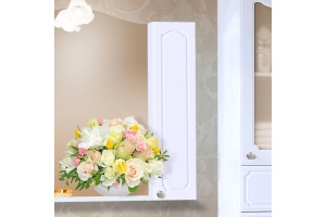 Шкаф Бриклаер Лючия 20 белый глянец