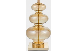 Настольная лампа декоративная LUMINA DECO Briston LDT 303 F.GD+WT - 3