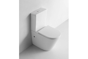 Унитаз-компакт Ceramalux белый (NS-2178)