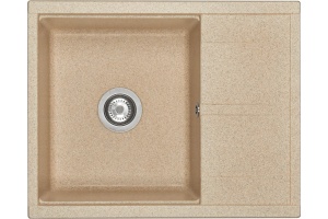 Мойка кухонная AQUATON Делия 65 песочная
