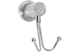 Крючок Boheme Royal Cristal Chrome двойной