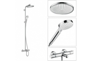 Душевая стойка Hansgrohe Crometta S 240 Showerpipe 27320000 - 2