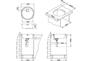 Мойка кухонная Alveus Form 10 1084837 - 3