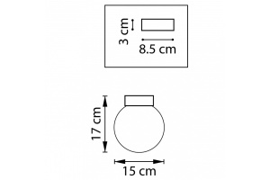 Накладной светильник Lightstar Globo 812011 - 2