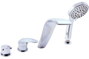 Смеситель для ванны Rav Slezak Dunai хром (D461.5P)