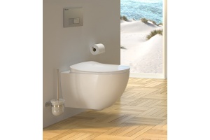 Унитаз подвесной Creavit Free FE320.G0100 белый матовый - 3