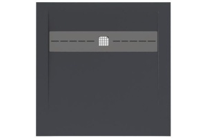 Поддон для душа Allen Brau Infinity 90х90 серый