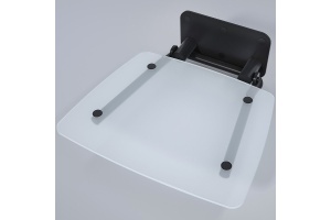 Сиденье для душа Black&White черное матовое