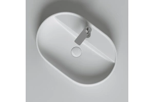 Раковина накладная Ceramica Nova Element 60х40 белая - 3