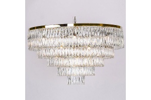 Подвесная люстра Newport 10120 10129+17/C gold