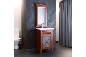 Тумба с раковиной Opadiris Палермо 50 R светлый орех - 2