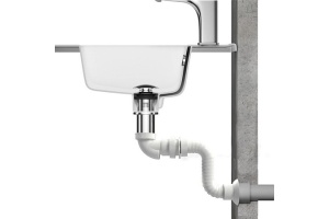 Сифон для раковины Excellent с гофрой белый - 2