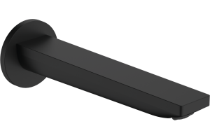 Излив для ванны Hansgrohe Rebris E черный матовый