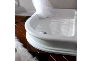 Душевой поддон Kerasan Retro 80х80 белый (134201) - 2