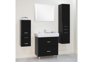 Мебель для ванной Акватон Америна Н 80 черная