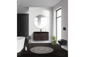 Комплект мебели BelBagno Albano 120 темное дерево - 2