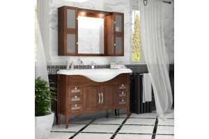 Мебель для ванной Opadiris Мираж 120 светлый орех - 2