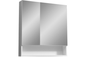 Зеркало-шкаф Stella Polar Фудзи 85 белый