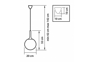 Подвесной светильник Lightstar Globo 813021 - 3
