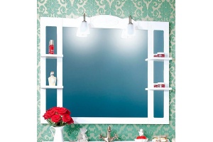 Зеркало Бриклаер Анна 120 белое