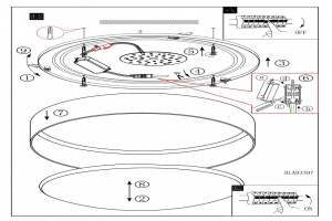 Накладной светильник Eglo ПРОМО Palomaro 93397 - 3