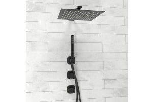 A9151.264.219.162.327.242.217  Встраиваемый комплект для душа с верхней душевой насадкой и лейкой - 2