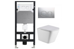 Комплект Weltwasser AMBERG 506 + GELBACH 004 MT-WT + AMBERG RD-MT CR (10000006789)