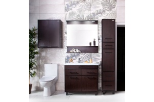 Зеркало Бриклаер Чили 90 венге С, с подсветкой - 2