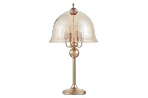 Настольная лампа декоративная LUMINA DECO Helmetti LDT 6821-4 GD