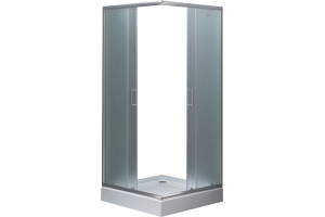 SE-800S Душ. Ограждение квадрат 80х80х185, стекло 4 мм, прозр. (270064) - 3