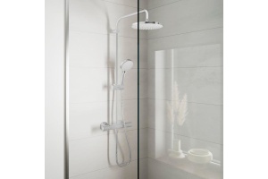 Душевая стойка Hansgrohe Vernis Blend 26276000 Showerpipe 200 1jet с термостатом, хром - 2