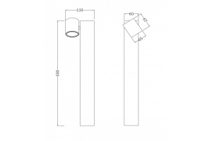 Уличный светильник Maytoni Wall Street O010FL-01B - 2
