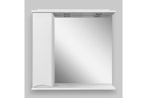 Зеркало-шкаф AM.PM Like 80 L, белый глянец