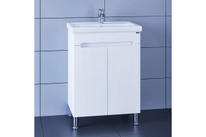 Тумба под раковину напольная Санта Лондон 60 белый - 3