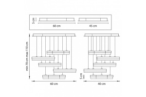 Подвесная светодиодная люстра Lightstar Unitario 763439 - 3