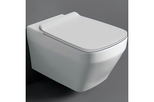 Чаша для подвесного унитаза Simas Baden Baden белая без сиденья