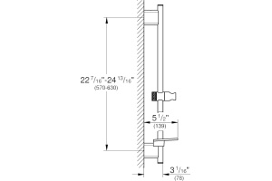 Душевая штанга Grohe Rainshower SmartActive 26602000 - 2