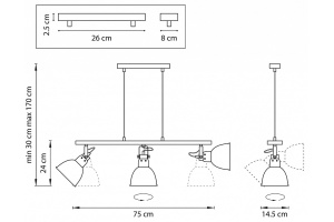 Подвесной светильник Lightstar Acrobata 761130 - 3
