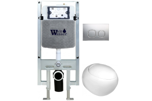 Комплект Weltwasser AMBERG 497 ST + JECKENBACH 004 GL-WT + AMBERG RD-CR (10000006712)